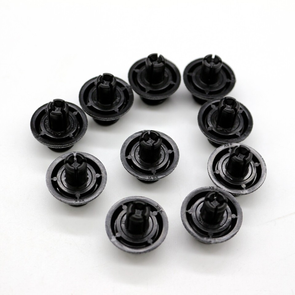 50pcs Engine Cover Nylon Push Type Retainer Clips 53259 0E010 For RX450h RX350 E - Foto 11