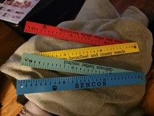 SENCOR HERBICIDE WOOD 🪵 4 FT FOLDING RULER 4 SECTIONS