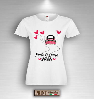 T-Shirt Donna Personalizzabile Con Foto E Testo - Ideale Per Laurea, Addio Al Nubilato/Celibato, Regalo Originale - Foto 14