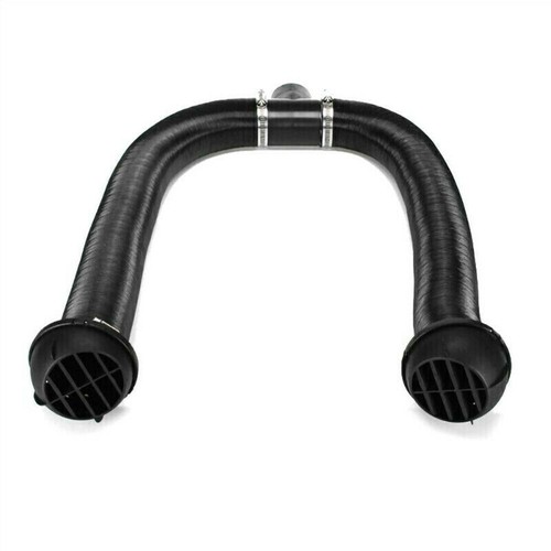 60MM Auto Standheizung Rohr Kanal Warmluft Auslass Entl??Ftung Schlauch Clip Kit - Bild 6 von 6