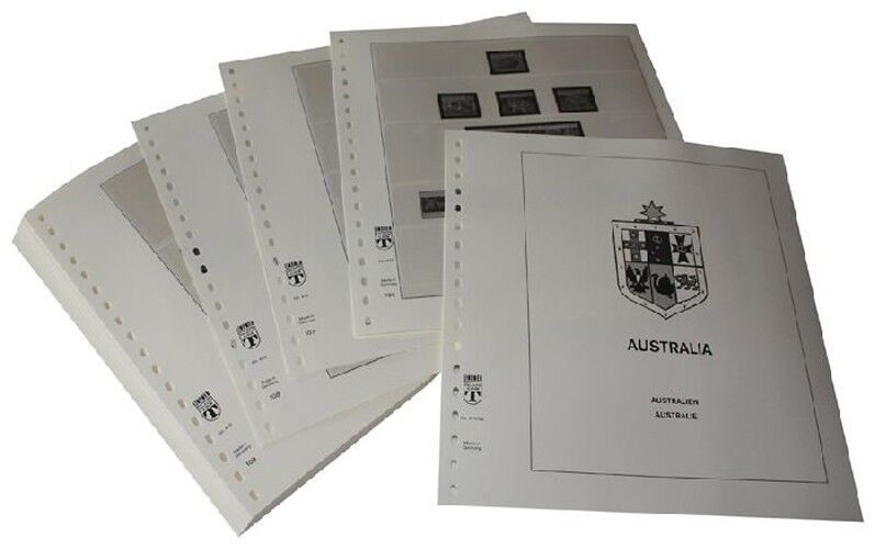 Lindner T Form Sheets T470/66 Australia - Urodzony w latach 1966-1982-r T470/66 Australien - Jahrgang 1966 bis 1982