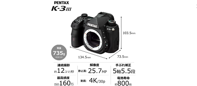 PENTAX K-3 mark III 20-40Limitedレンズキット ペンタックス PENTAX K-3 Mark III 20-40 Limitedレンズキット