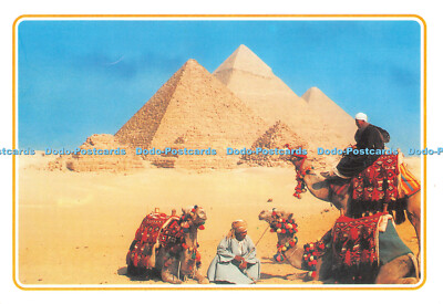 D117019 Giza. Pyramids. Egypt. El Faraana Advertising and Printing