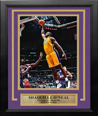 Shaquille O'Neal Rockets Los Angeles Lakers 8