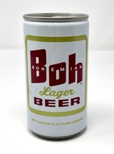 BOH Bohemian Lager Aluminum Pull Top Empty Be...