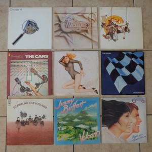 Lot-of-7-Random-Classic-Rock-LP-Vinyl-Records-1960s-70s-80s-VG-to-VG