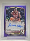 PHARREL PAYNE 2025-26 BOWMAN CHROME U 1ST PURPLE REFRACTOR AUTO /250 Q3882