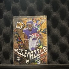 Panini 2023 Mosaic Razzle Dazzle Jordan Addison Rookie Vikings Football Case Hit