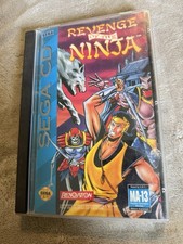 Revenge of the Ninja (Sega CD, 1993) COMPLETE Untested
