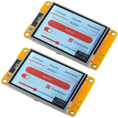 2.8 Inch ESP322432S028R ESP32 Display 9341 Touchscreen 240x320 TFT 2 PCS