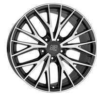 "Aluminiumfelge FüR Audi A3 8,5J20\" 5X112 35 73 MSW MSW 44 Gloss Black Voll Poli"