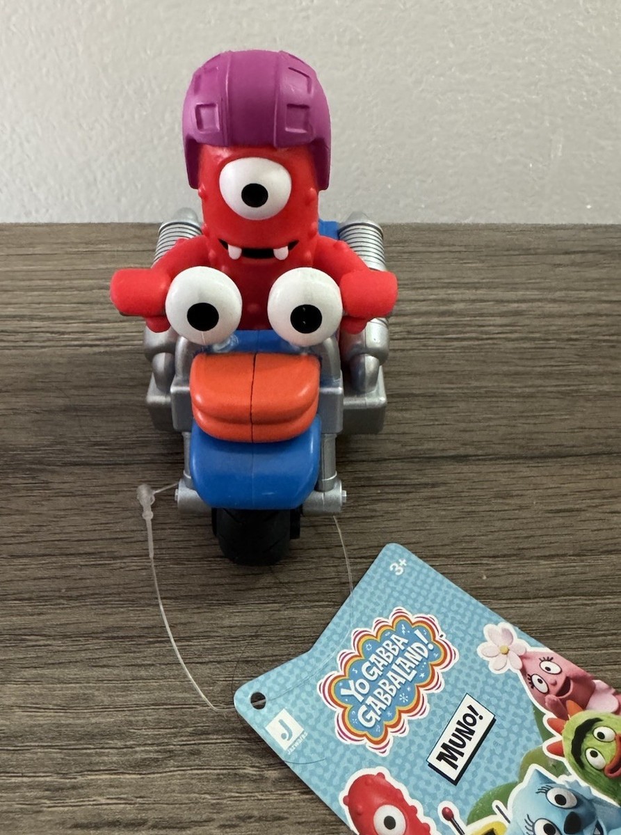 Yo Gabba Gabbaland The Roadster Pals Toodee Plex Muno Brobee Set