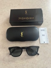 YVES SAINT LAURENT Vintage SL 28/F 012 Polarized Sunglasses Made in Italy