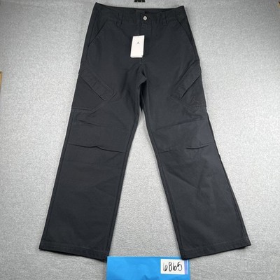 Air Jordan Utility Chicago Pants Womens LArge Canvas Active Black New NWT