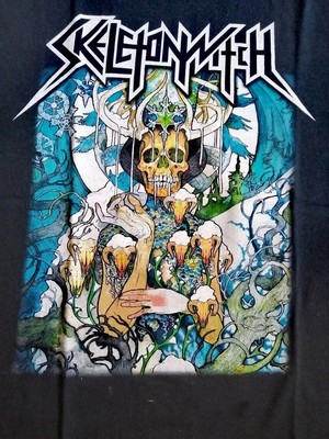 Skeletonwitch Beyond The Permafrost T-Shirt Unisex Tee S-5XL,black