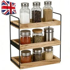 Image of 3 Tier Bathroom Shelf Kitchen Caddy Organiser Dual Purpose Tidy Storage Rack UK