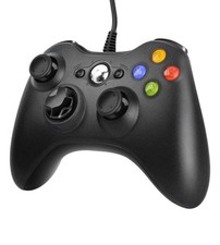 Controller Joypad Xbox 360 con Cavo Joystick Gamepad Cablato Vibrazione Analog