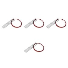 4 Sets Audio Cassette Tape Splicing Kit, 1/4 10inch Tape Splicing Block for