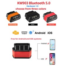 KONNWEI KW903 Bluetooth 5.0 OBD2 Car Fault Diagnostic Scan Tools Support IOS / A
