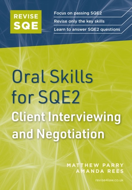Revise SQE Oral Skills for SQE2: Client by Parry. Matthew (PB 2025) - Image 3