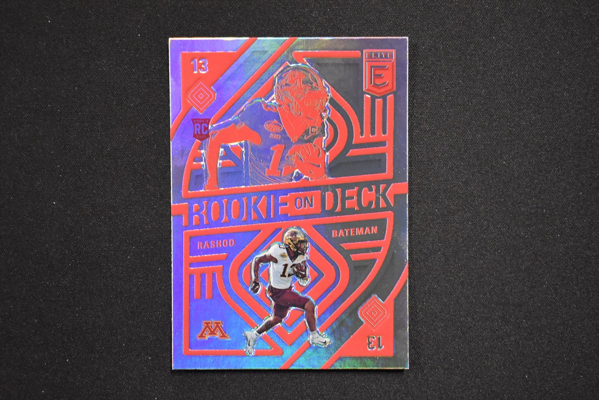 Rashod Bateman 2021 Panini Donruss Elite Rookie On Deck #RD15 Holofoil Insert