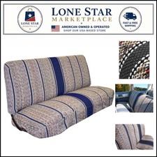 Heavy-duty Blue Baja Saddle Blanket Universal Seat Cover For Full-size Vehicles Heavy-duty Blue Baja Saddle Blanket Universal Seat Cover For Full-size Vehicles