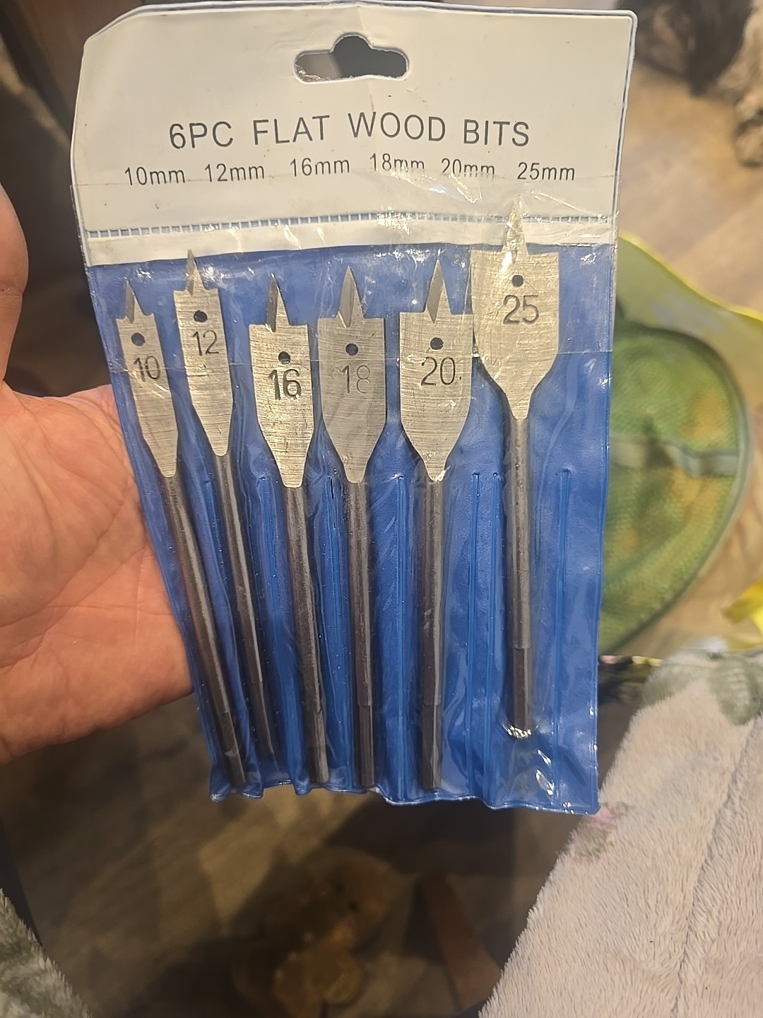 Flat Wood Drill Bits