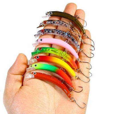 Hard Body Sinking Minnow Angelk?der f??r Barsch mit aerodynamischem Casting Des