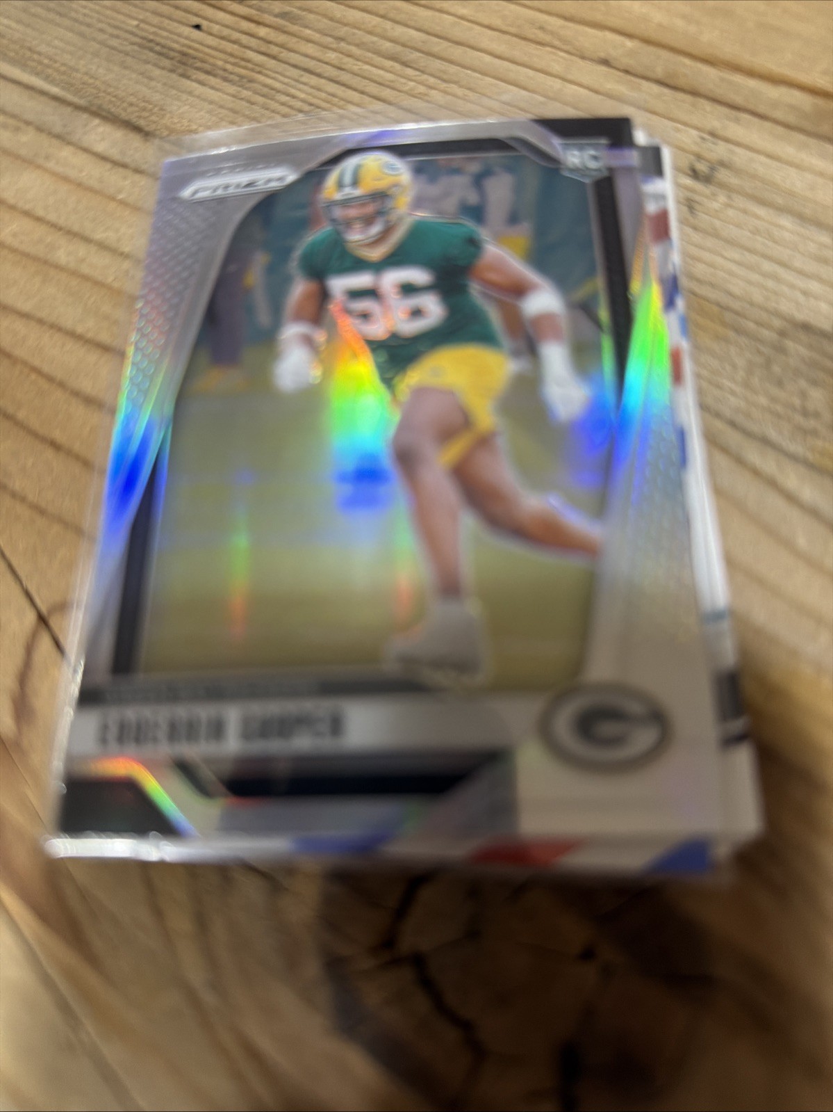 2024 Panini Prizm - Rookies Edgerrin Cooper #331 Silver Prizm (RC)