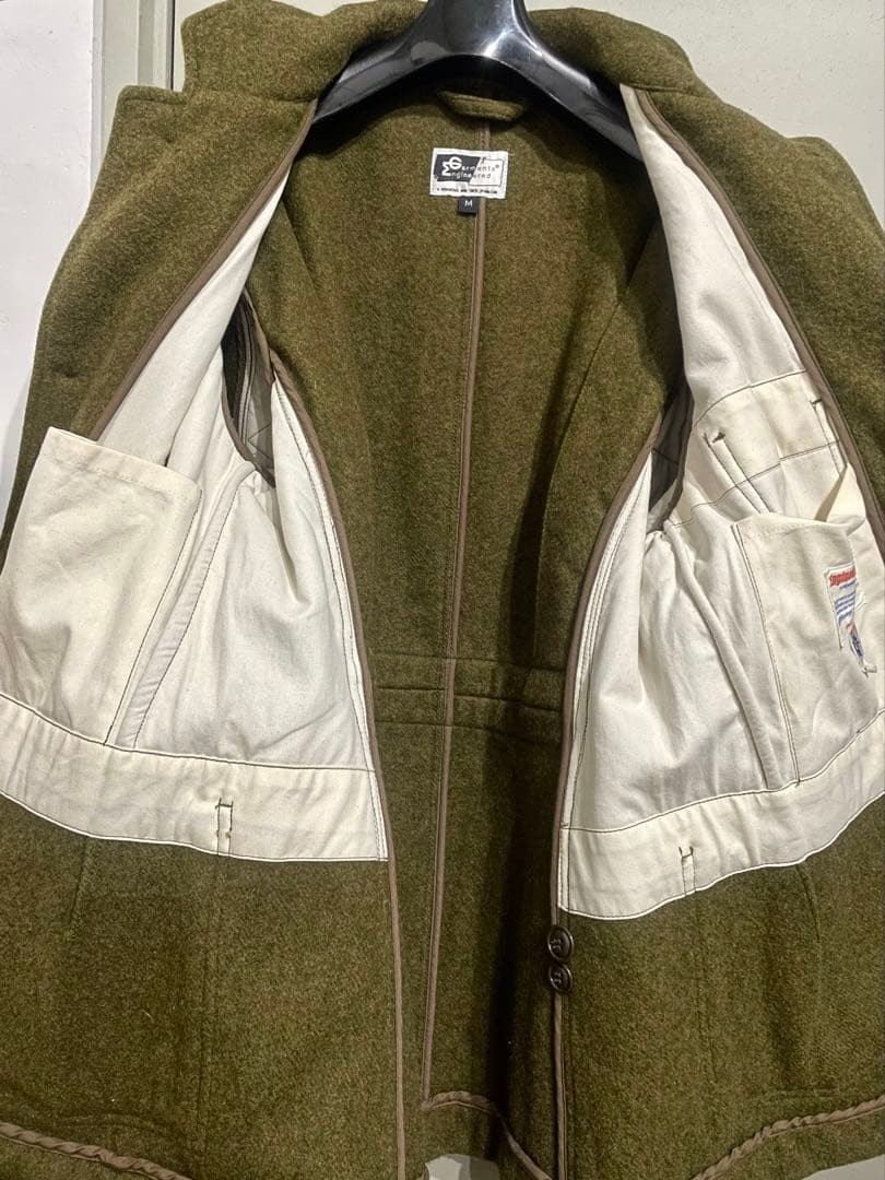 Engineered Garments Wool Jacket M Coat Size 100% … - image 3