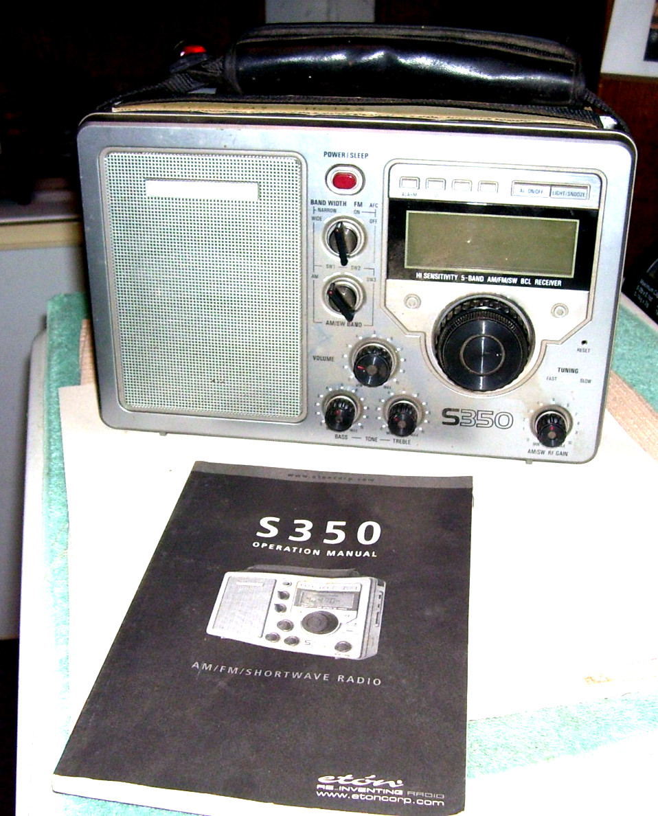 GRUNDIG S350 BAND RADIOWECKER, AM KURZWELLE, MIT HANDBUCH, GETESTET!!