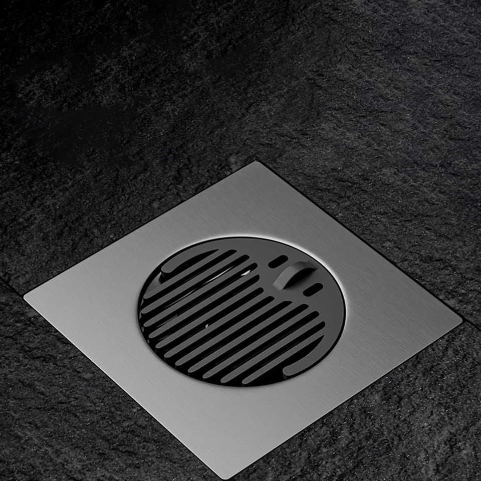 Edelstahl Duschablauf mit Haarsammlungsfunktion f??r Badezimmer