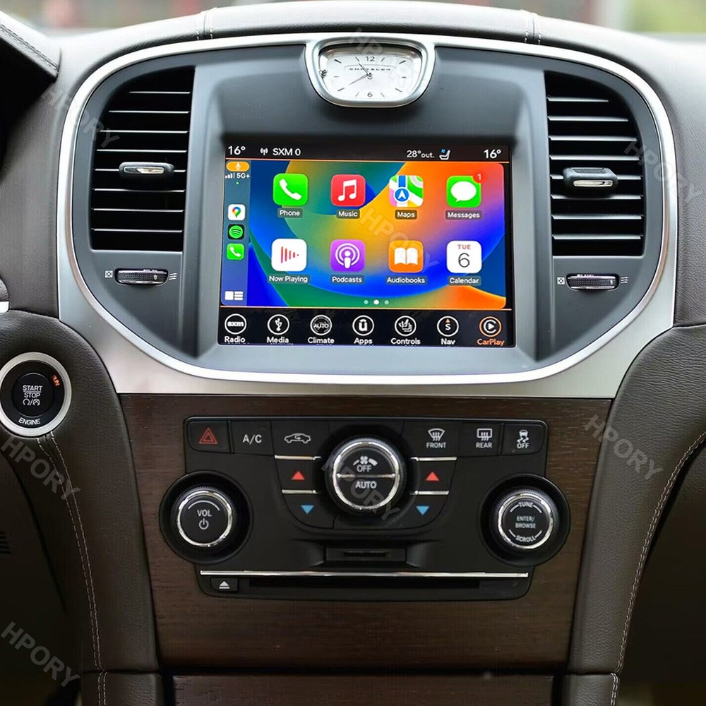 64G For 11-14 Dodge Charger Chrysler 300 Android15 Stereo WiFi GPS Radio Carplay