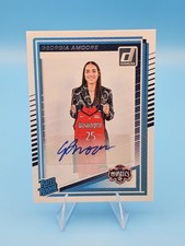 2025 Panini Donruss WNBA Georgia Amoore Autograph RATED ROOKIE (RC, AU) #96