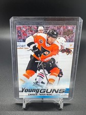 2019-20 Upper Deck #214 Carsen Twarynski Young Guns Rookie Philadelphia Flyers
