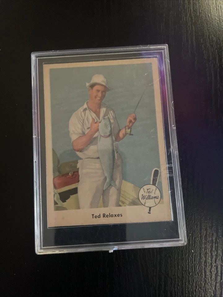 (2) Vintage Baseball Sports Card lot - Ted Williams- 1959 Rare Collectible - Image 2 of 4