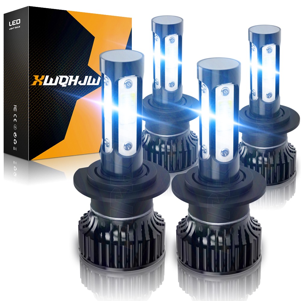 Combo 4x H7 For Kia Sorento 2014-2018 LED Headlight Kit Bulbs Super Bright White