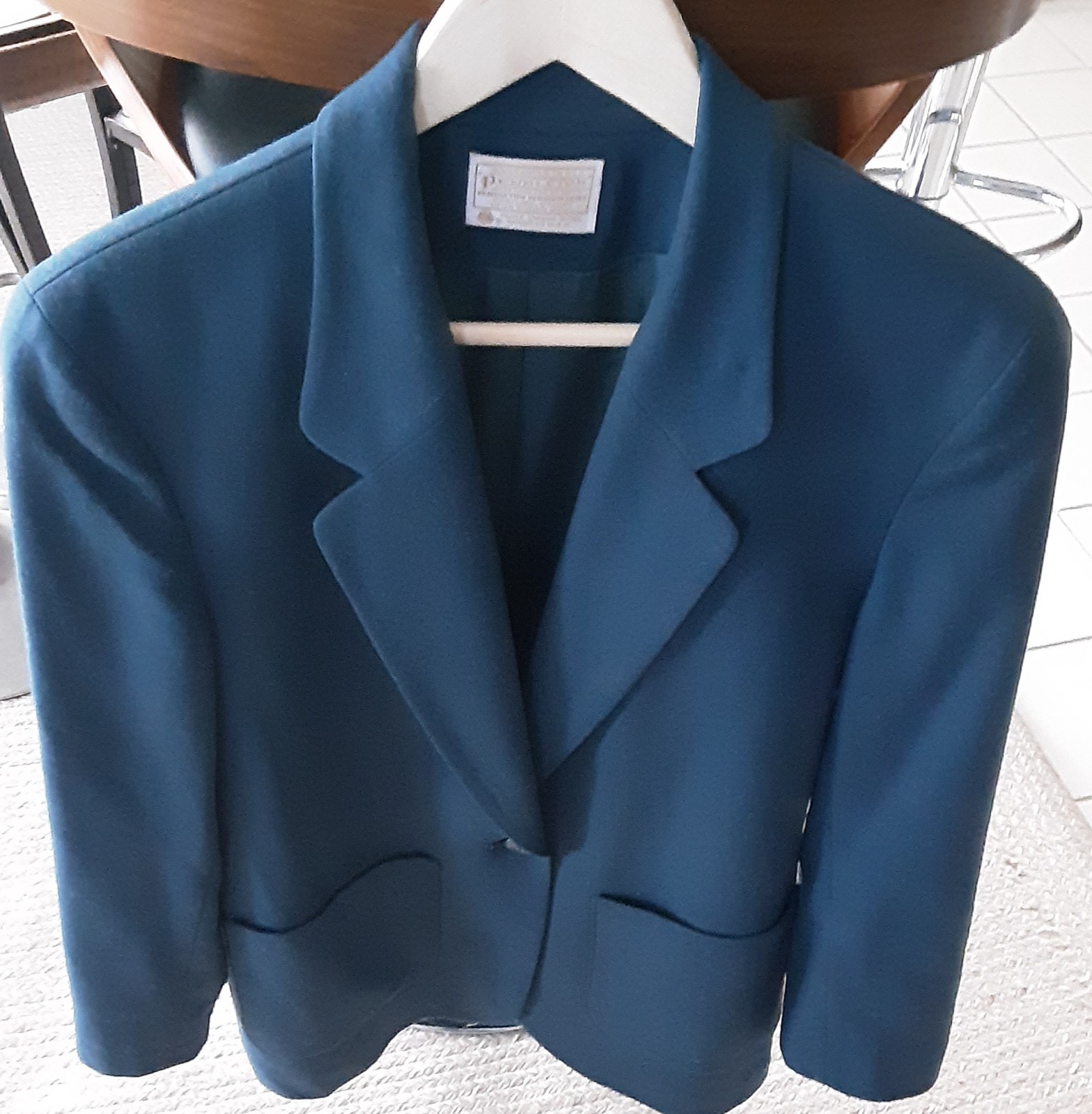 Vintage Pendleton Virgin Wool One Button Blazer W… - image 3