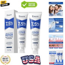 7.5 Nano Hydroxyapatite Toothpastes for Enamel Protection and Tooth Strength...