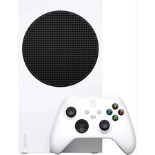 Image of Microsoft Xbox Series S 512gb White with controller HDMI - UK Model - Very Good
