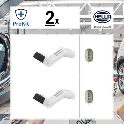 2x ORIGINAL  Hella Impulsgeber, Kurbelwelle für VW GOLF V POLO V POLO PASSAT