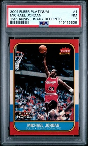 Jordan 2001 Fleer Jordan #1