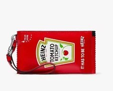 Kate Spade x Heinz Ketchup Wristlet  Wallet Collectors Item Novelty New with Tag