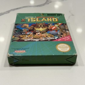 Adventure Island (Nintendo NES, 1988 Hudson Soft) Authentic No Manual TESTED
