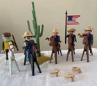 Playmobil 3485 US Cavalry Western Union Civil War 1987 Vintage