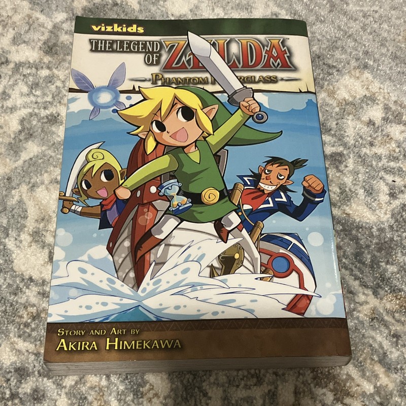 VIZ Media Zelda: Phantom Hourglass Manga TPB English Akira Himekawa