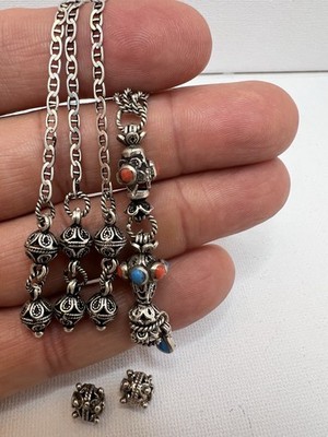 Vantage Antique Tassel silver 925 Rosary Bakelite mesbah شرابة فضة  أنتيك ٩٢٥