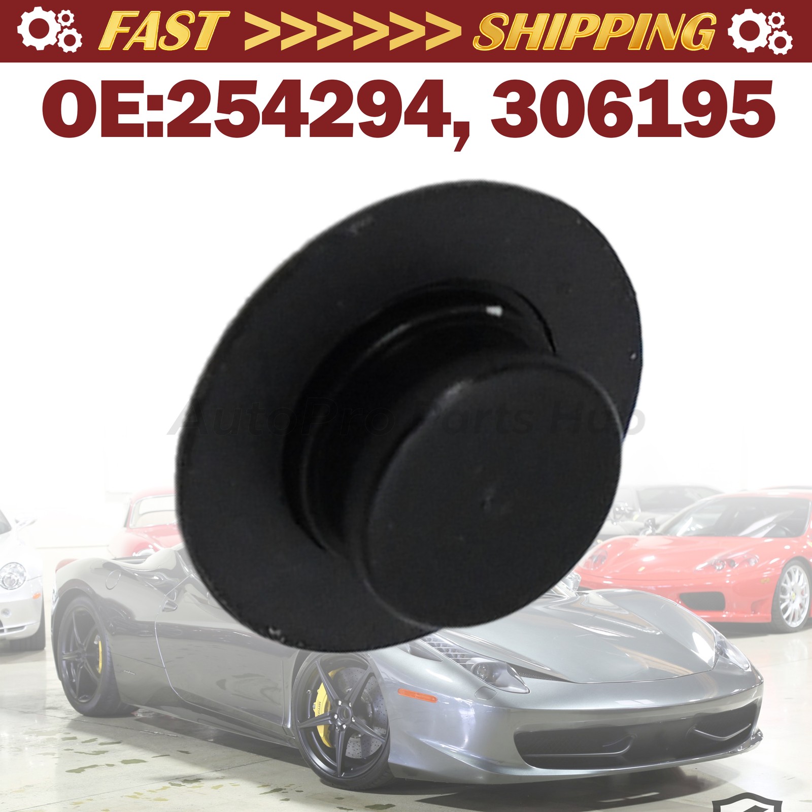 NEW Audio Knob Cover For Ferrari 458 F12 California T 254294 306195