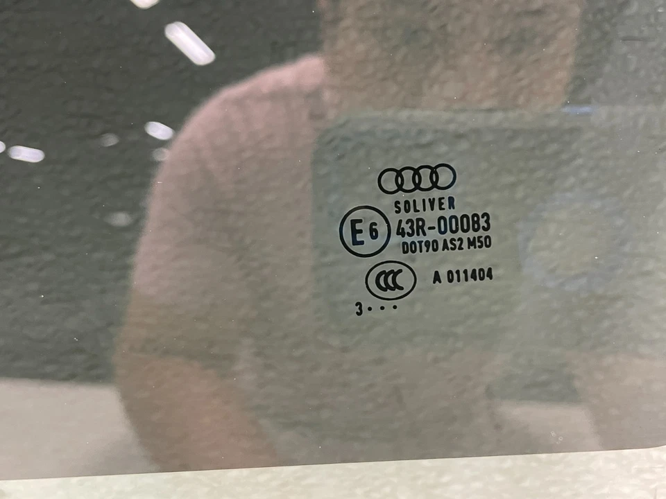 Panel de cristal ventana puerta conductor delantera izquierda audi s7 12 13 14 15 1605 fabricante de equipos originales Foto 2 de 4