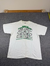 Vintage Bureau of Engraving and Printing Mens L White T Shirt